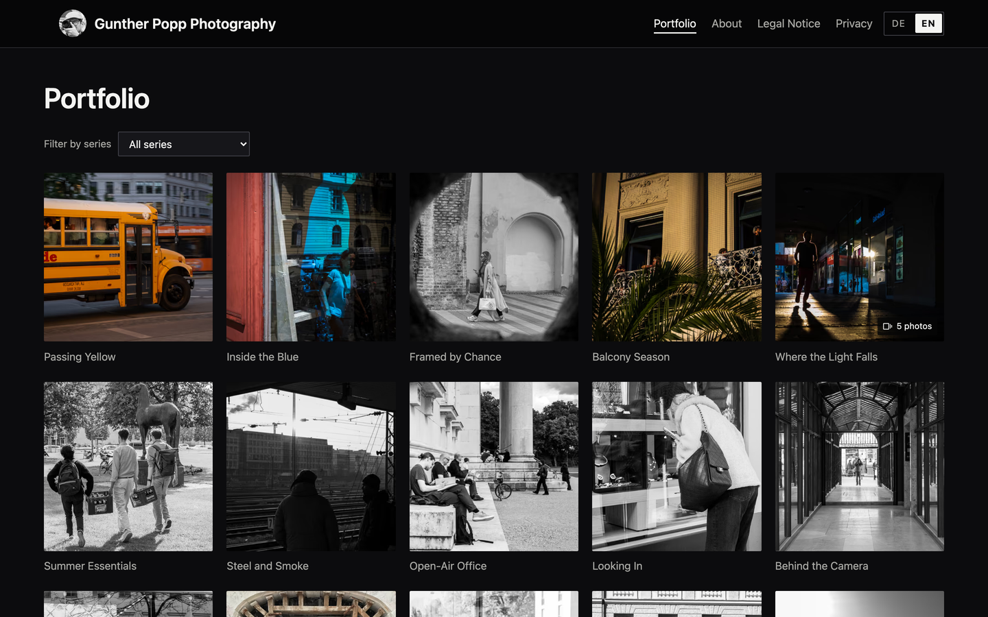 Gallery of the Claude Code version Screenshot: Gallery of the Claude Code version